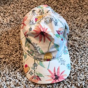 Toddler Girls Floral Baseball Hat 🌸